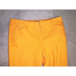 Yellow express formal pants